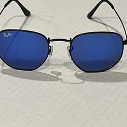 Ray Ban RB3548 Hexagonal Sunglasses 