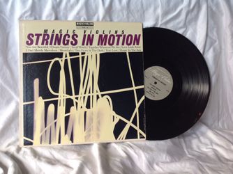 Magic Violins vol. 12 - Strings In Motion Vintage Vinyl Record