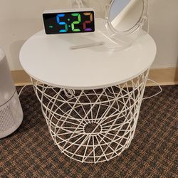 wire end table from Ikea