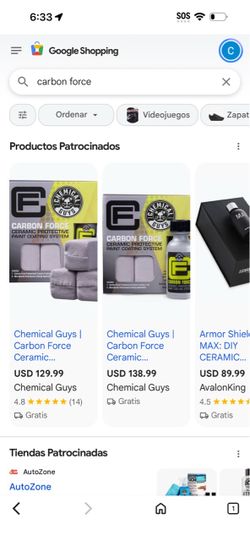 Chemical Guys Carbon Force Ceramic
