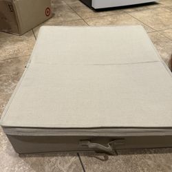 Pottery Barn Canvas Under Bed Storage Box