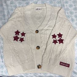 Taylor Swift Red Tv Cardigan Size Medium Large 