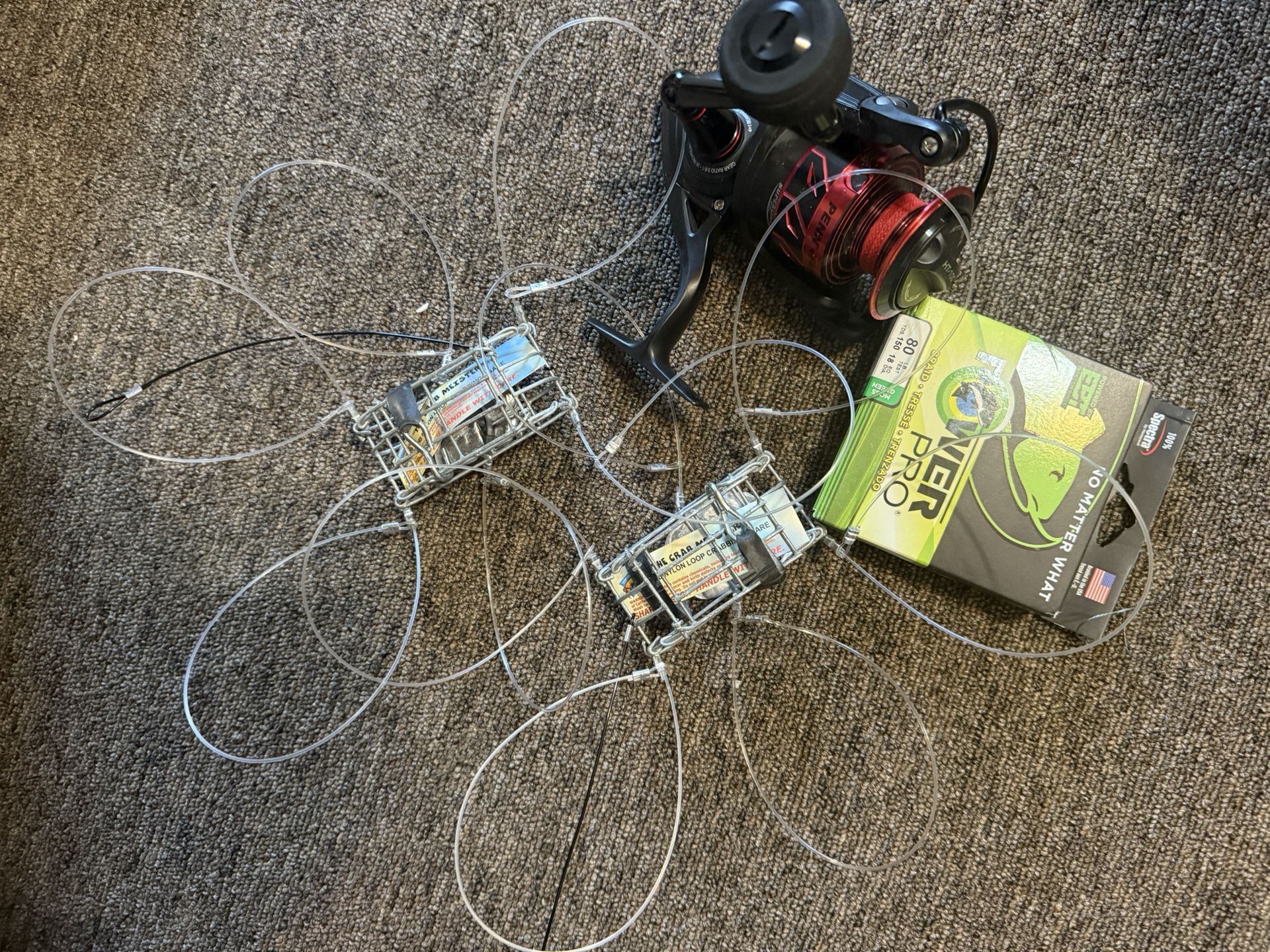 Fishing Reel  Penn Braided Line Snares
