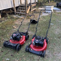 2 Lawn Mowers