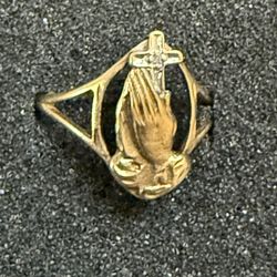 10k Gold Ring Size 7