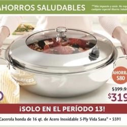 Caserola Vida Sana 16 Qts