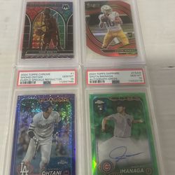 PSA 10 Graded Cards Bundle (4)