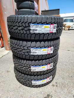 265 70 17 FALKEN ALL TERRAIN TIRES