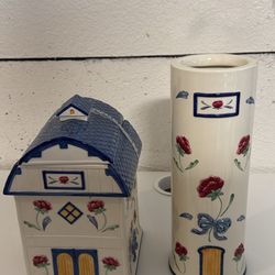 Lenox Poppies Blue Set