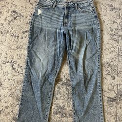 High Rise Vintage Wash jeans 
