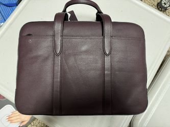 Coach Leather Laptop Bag 