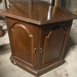 Solid Wood End Table