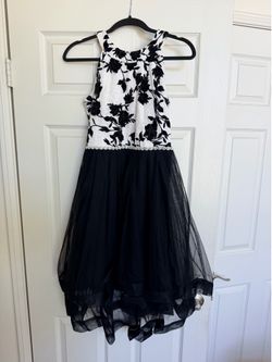 Dress Black & white