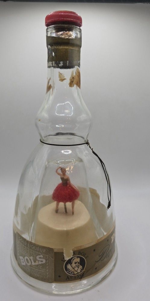 Antique Bols Ballerina Music Bottle