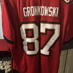 Hand Stitched Gronk Jersey