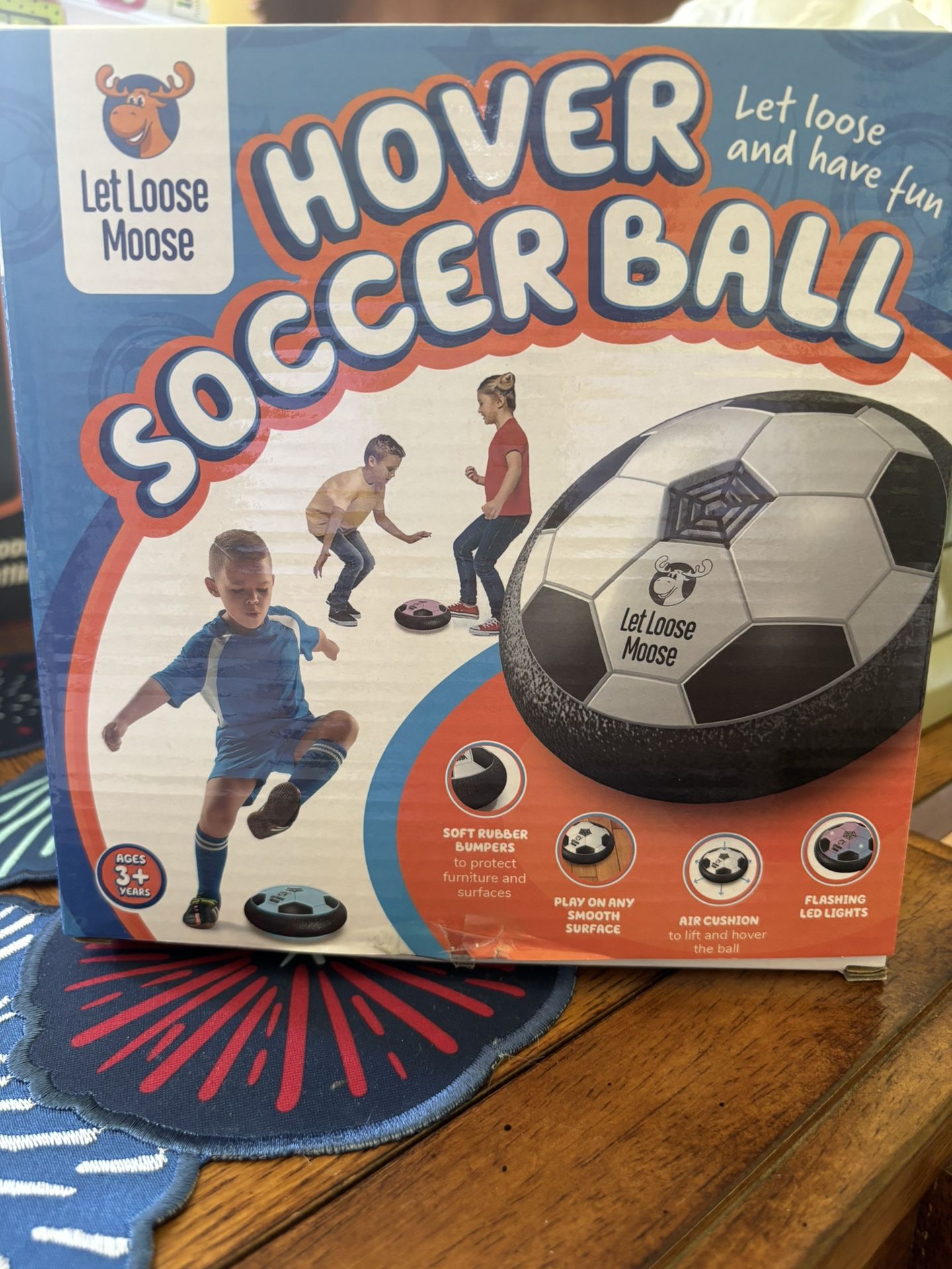 Let Loose Moose Hover Soccer Ball
