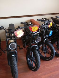 Moped style electric bike on sale- ebike