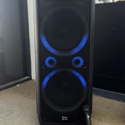 Rechargeable Party Speaker w/ FREE Wireless Mic(2x)- Memorial Day Special 🎉