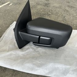 Grey/Black 2021 Ford F-150 Driverside Mirror 