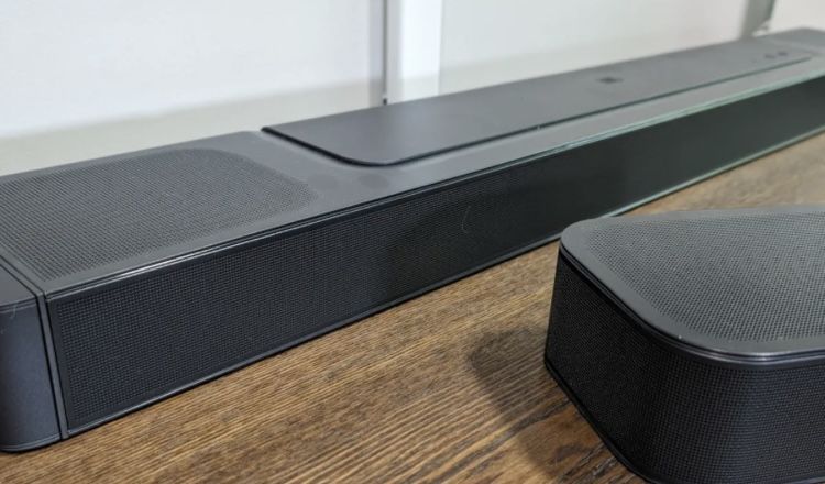 Sound Bar And Apple TV Box