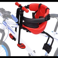 Bike Chair For Toddler & Helmet!