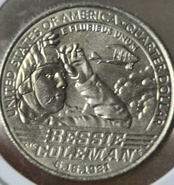2023 Bessie Coleman Quarter Error