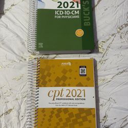 ICD-10-CM For Physicians And CPT Professional Edition Books