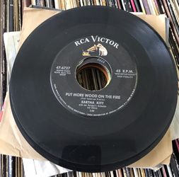 EARTHA KIT - PUT MORE WOOD ON THE FIRE