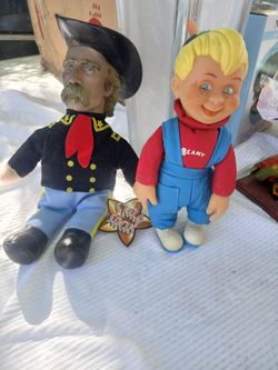 1940S BEANY toy and general George a. Custer doll