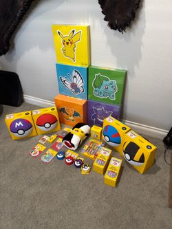 Pokemon X Target Collection huge bundle! Complete Pokemon Puzzle Set, Kickballs, Camera, and more