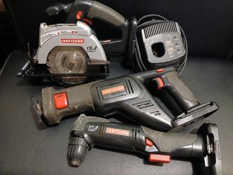 AS IS craftsman tools/charger