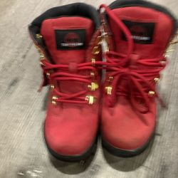 Red Timberland Toddler 13 .5
