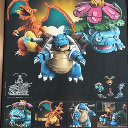 LEGO Pokemon Venusaur, Charizard and Blastoise (72153) Brand New
