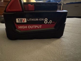 18V 8.0Ah High Output Battery