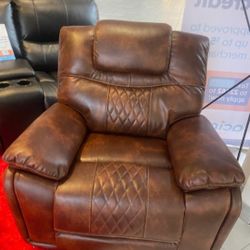 *Now Available!!!*---Stunning Santiago Brown Leather Reclining Collection---From $1099!!!---Delivery And Financing😉
