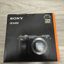 Sony a6400 Mirrorless Camera Body — New Open Box
