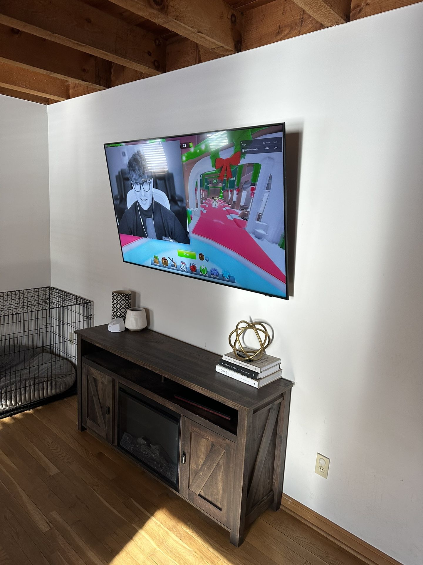 65” Samsung Smart Tv Burned/lost Pixel