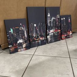 New York City Skyline Wall Art