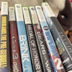 Xbox 360 Games Lot 