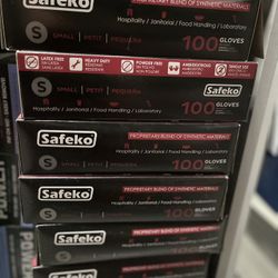 Box Of 100 Pc Latex Free Gloves In Small And Large Only
