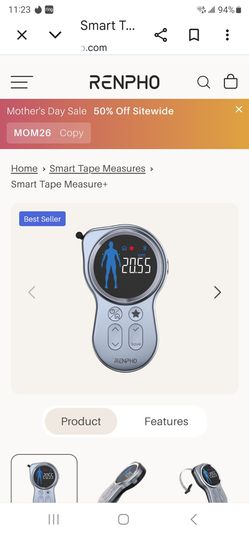 Renpho body measuring tape