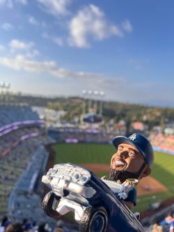 Icecube Dodgers bobblehead lowrider