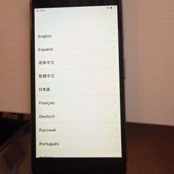 Phone 6 Network Locked Black 16gb
