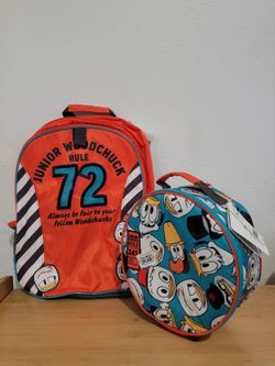 Disney Backpack And Lunch Bag