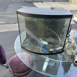 40 Gallon  Bow Front Top-fin Fish Tank Glass 