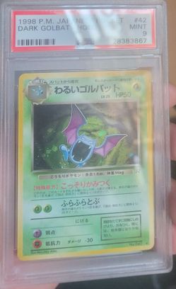 Vintage Pokemon Alert 🔥1997 Dark Goldbat Vintage PSA 9 Pokemon TCG