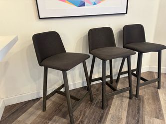 Designer stools: breakfast nook