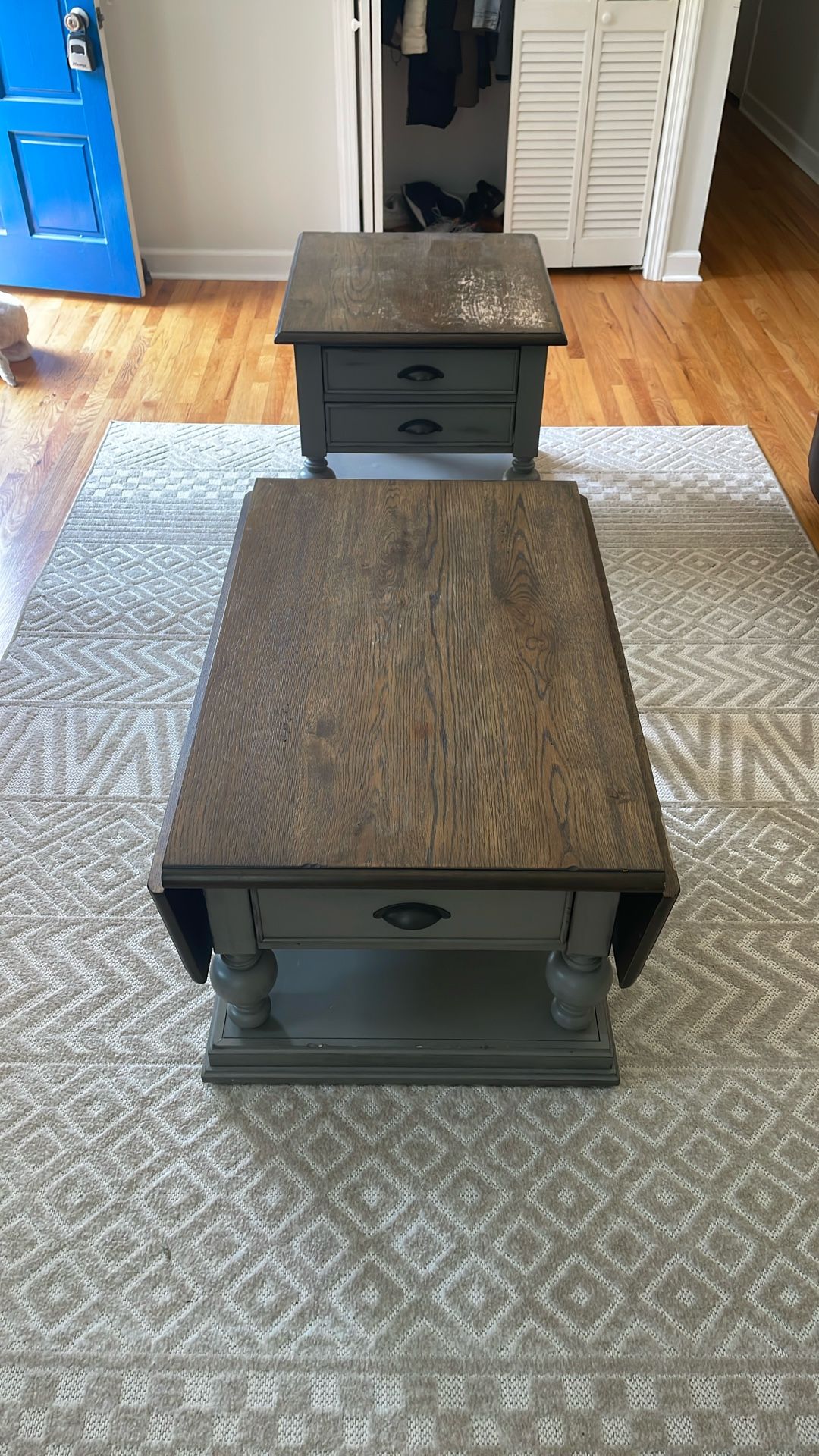 Coffee Table And End Table Set