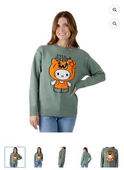 Hello Kitty Halloween Sweater