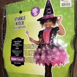 Halloween costume sparkle witch children’s small $30